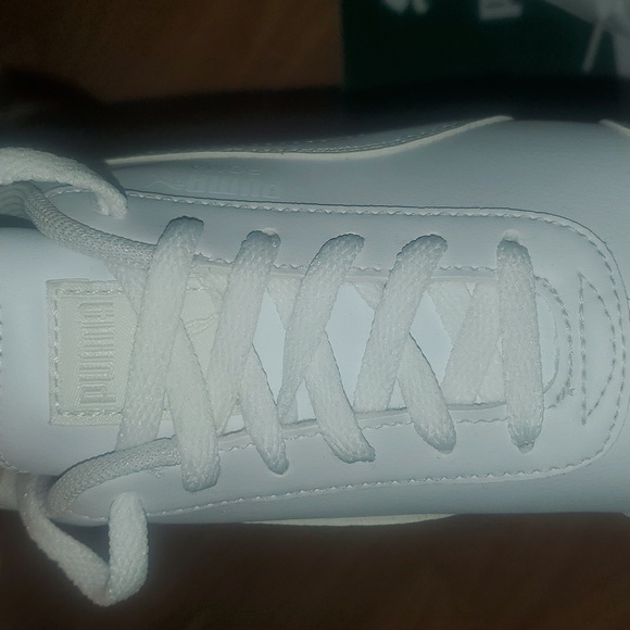 PUMA ROMA BASICS 2C WHITE SNEAKERS - Picture 4 of 8